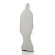 Virgen de Lourdes 42cm en relieve en mármol blanco s3