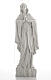 Nossa Senhora de Lourdes 42 cm relevo mármore sintético s1