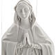 Nossa Senhora de Lourdes 42 cm relevo mármore sintético s4