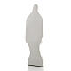 Nossa Senhora de Lourdes 42 cm relevo mármore sintético s7