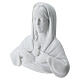 Immaculate Heart, 11 cm bas-relief in reconstituted marble. s3