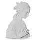 Lippi's Our lady, 30 cm reconstituted carrara marble bas-relief s1
