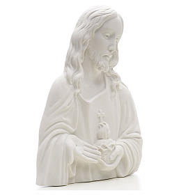 Applique Sacré Coeur de Jésus marbre 24-32 cm