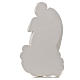 Angel on cloud, 24 cm reconstituted carrara marble bas-relief s3