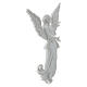 Angel bas-relief made of reconstituted carrara marble, 26 cm s4