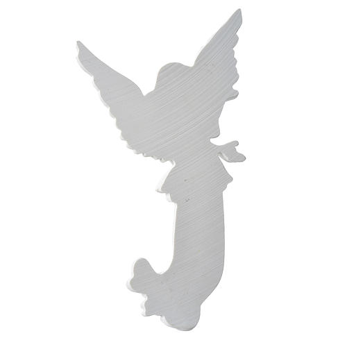Angel, 26 cm bas-relief made of reconstituted carrara marble 3