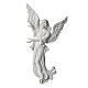 Angel, 26 cm bas-relief made of reconstituted carrara marble s1