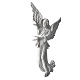 Angel, 26 cm bas-relief made of reconstituted carrara marble s2