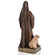 Saint Anthony the Abbot, 35 cm in painted Reconstituted marble s6