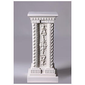 Pillar in Carrara marble 23,62in