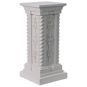 Pillar in Carrara marble 23,62in