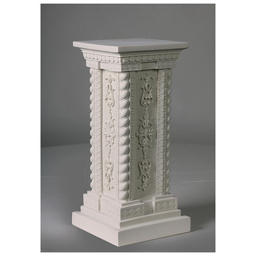 Pillar in Carrara marble 23,62in 4