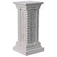 Pillar in Carrara marble 23,62in s1