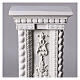 Pillar in Carrara marble 23,62in s3