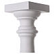 Column, balustrade style, in composite Carrara marble 27,56i s2