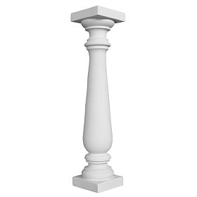 Imágenes en polvo de mármol de Carrara: Columna estilo baranda para estatuas 70 cm mármol sintético Imágenes en polvo de mármol de Carrara: Columna estilo baranda para estatuas 70 cm mármol sintético