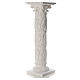 Column for statues, in reconstituted Carrara marble 31,5in s3