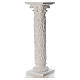 Column for statues, in composite Carrara marble 31,5in s1