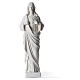 Sacred Heart of Jesus statue, 38-53 cm in white marble dust 38 cm s1