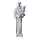 Saint Anthony of Padua statue, 40 cm in white marble dust s1