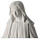 63 cmOur Lady of Grace white marble composite statue s2
