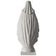 Madonna Immacolata 63 cm polvere di marmo bianco s5