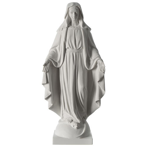 Nossa Senhora da Imaculada Conceição 63 cm pó de mármore branco 1