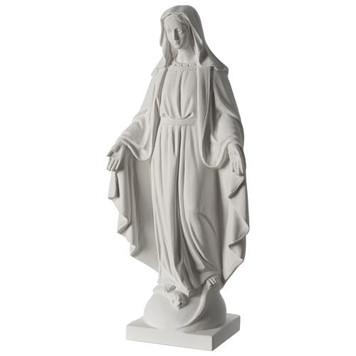 Nossa Senhora da Imaculada Conceição 63 cm pó de mármore branco 3