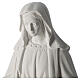 Nossa Senhora da Imaculada Conceição 63 cm pó de mármore branco s2
