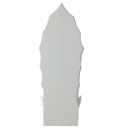 Madonna di Guadalupe 45 cm applicazione polvere di marmo bianco 5