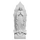 Madonna di Guadalupe 45 cm applicazione polvere di marmo bianco s1