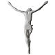 Body of Christ statue 60 cm in white marble dust s3