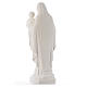 Virgin of the consolation statue, 80 cm in marble dust s3