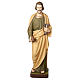 Saint Joseph the Worker statue, 100 cm in painted marble dust s1