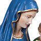Madonna Consolata 80 cm marmo sintetico colorato s5