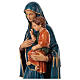 Madonna Consolata 80 cm marmo sintetico colorato s8