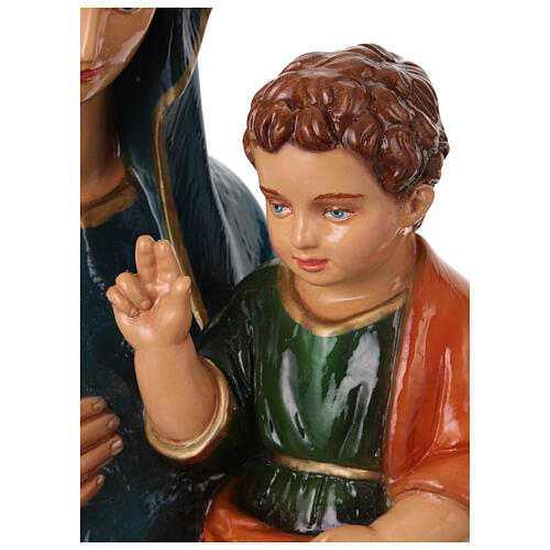 Imagem Nossa Senhora da Consolação 80 cm mármore sintético pintado 3