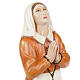 Saint Bernadette statue, 35cm in painted reconstituted marble s2
