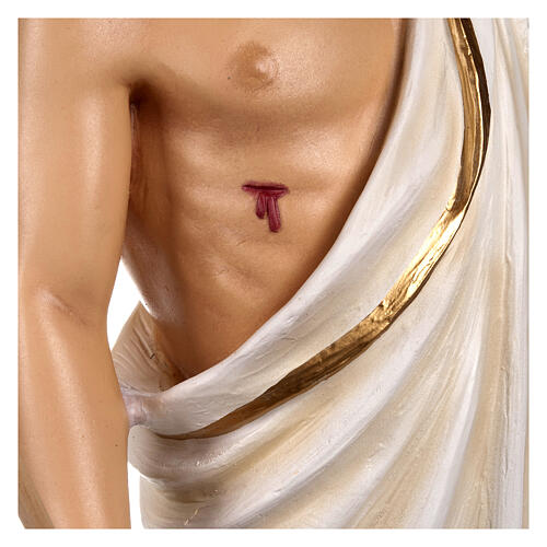 Auferstandene Christus 85cm Kunstmarmor Hand gem 8