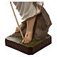 Resurrected Christ statue, 85cm in painted reconstituted marble s11