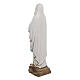 Our Lady of Lourdes statue, 50cm in painted reconstituted marble s7