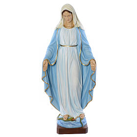 Madonna Immacolata 130 cm marmo sintetico dipinto