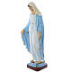 Immaculate Virgin Mary statue, 130cm in painted reconstituted marble s2