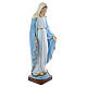 Immaculate Virgin Mary statue, 130cm in painted reconstituted marble s4