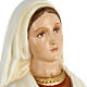 Saint Bernadette statue, 63cm in painted reconstituted marble s2