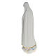 Our Lady of Fatima statue, 60cm in painted reconstituted marble s5