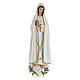 Our Lady of Fatima statue, painted composite marble 23.5 inc s1
