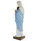 Virgin Mary with Baby statue, 80cm in painted reconstituted marb s5