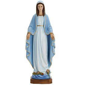 Our Lady of the Miracles statue, 80cm in painted reconstituted m