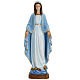 Our Lady of the Miracles statue, 80cm in painted reconstituted marble s1